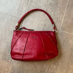 COLE HAAN Red Adele Hobo Bag